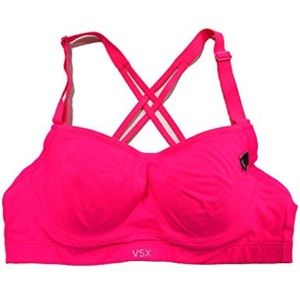 Victoria’s Secret VSX Cross-Straps Sports Bra 32DD